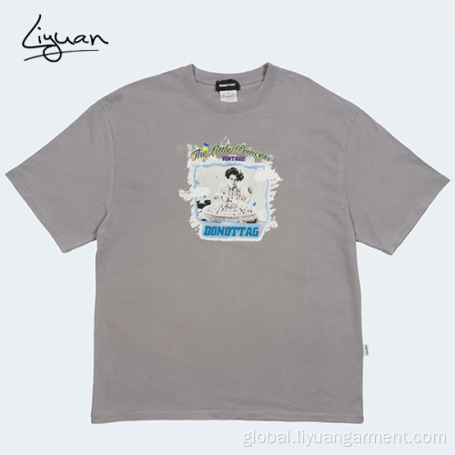 Shirts Short Sleeve High Quality Round Neck Cotton Plain T Shirts, Short Sleeve T Shirts Factory